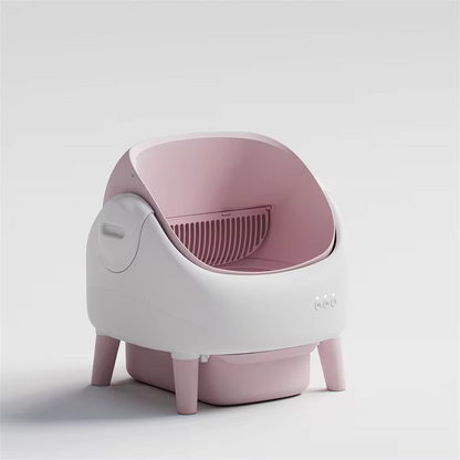Litière Automatique pour Chat – Grande Capacité avec Nettoyage Automatique et Contrôle des Odeurs