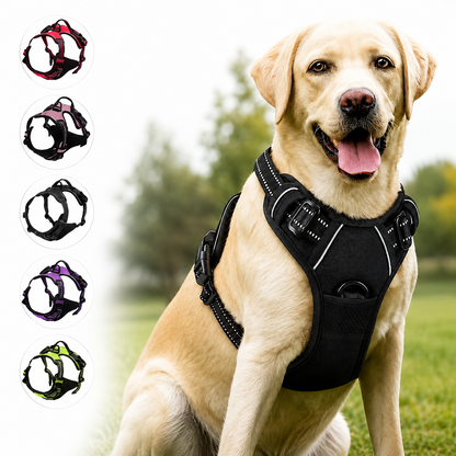 Harnais pour Chien Doux et Respirant en Maille – Grande Taille
